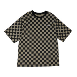 賽車格灰色圓領Tee